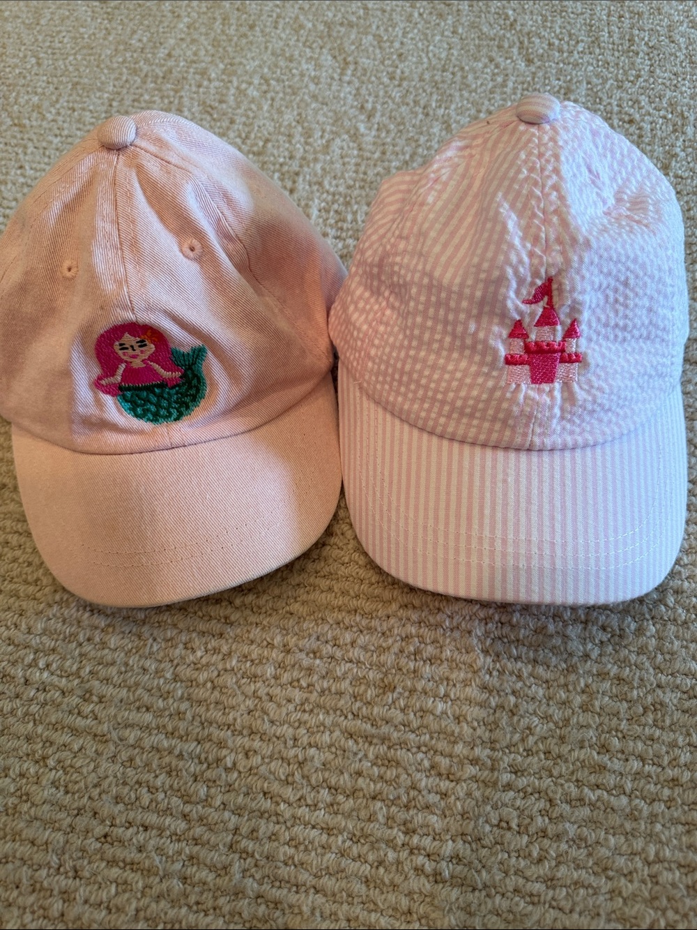 Set of Girls Caps